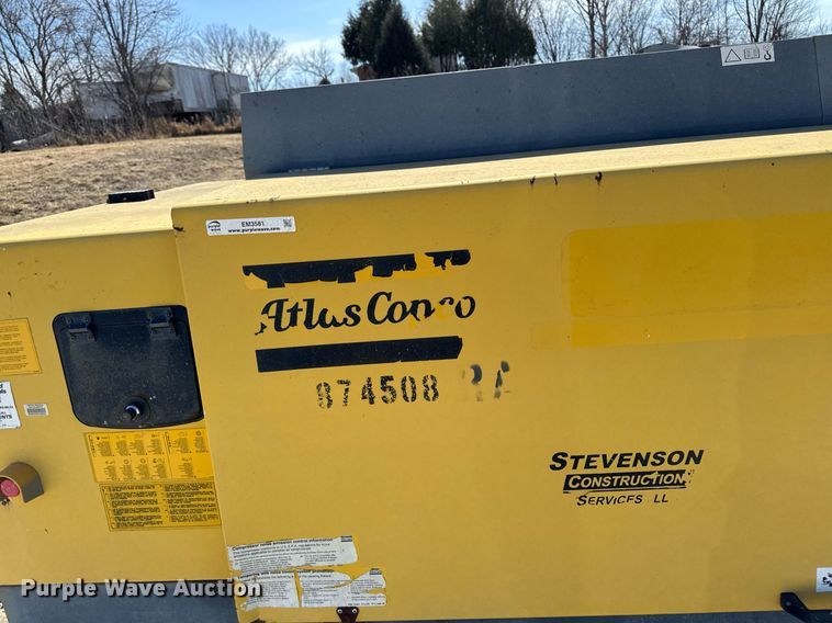 image for item EM3581 2011 Atlas Copco XAS750 CD6 air compressor