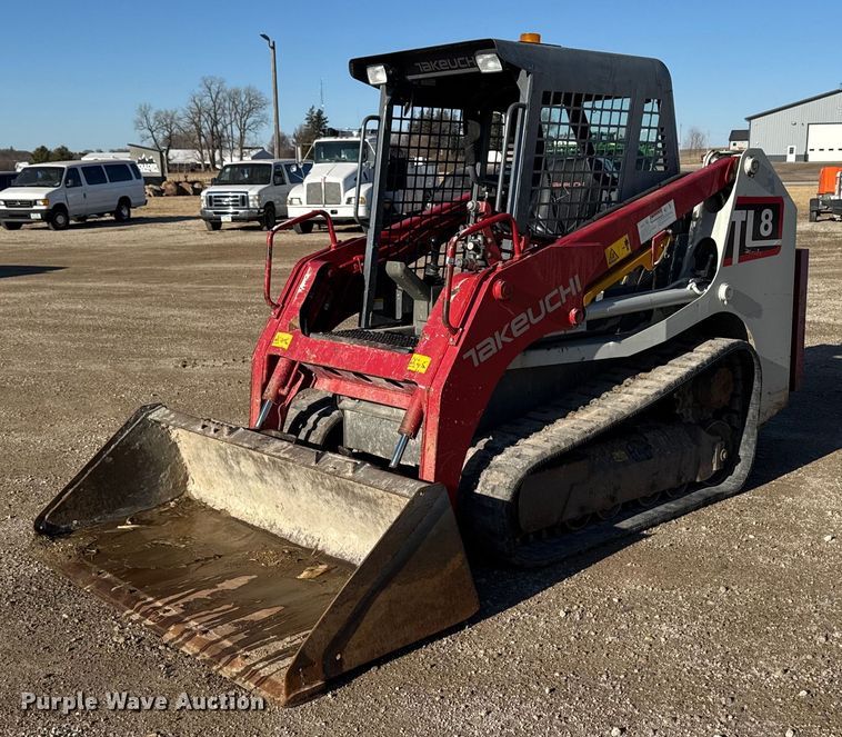 image for item EM3590 2018 Takeuchi TL8 tracked skid steer loader