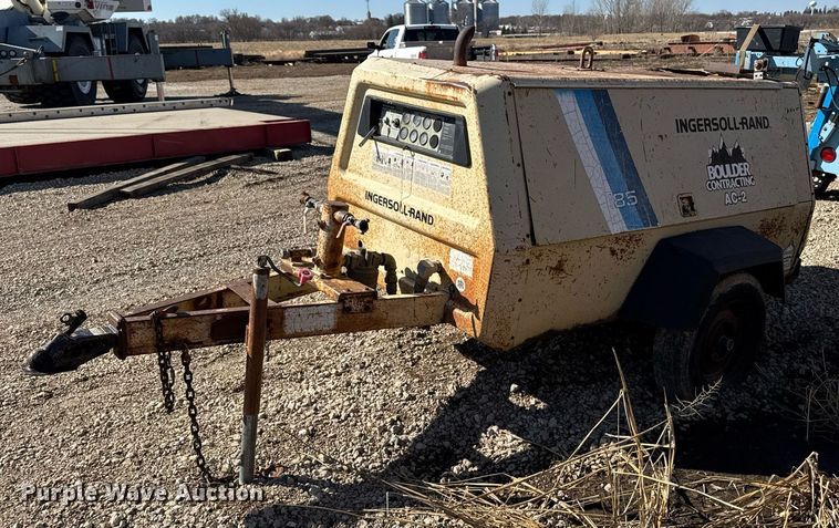 image for item EM3597 Ingersoll-Rand 185 air compressor