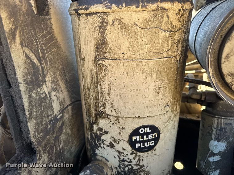 image for item EM3597 Ingersoll-Rand 185 air compressor