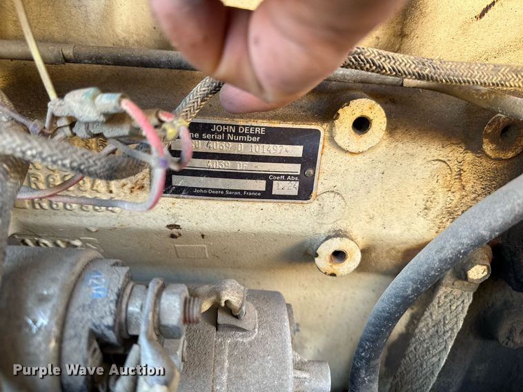 image for item EM3597 Ingersoll-Rand 185 air compressor