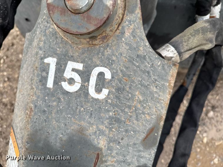 image for item EM3630 2016 Bobcat 15C Auger skid steer auger