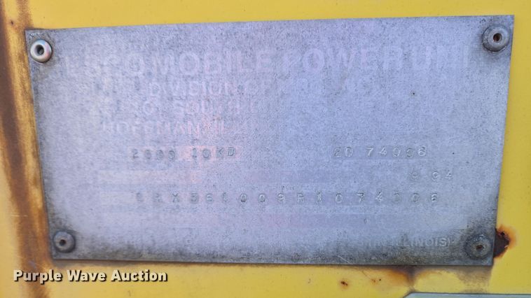 image for item EM6003 Hesco mobile power unit