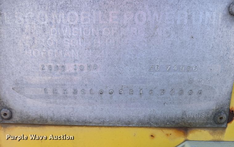 image for item EM6003 Hesco mobile power unit