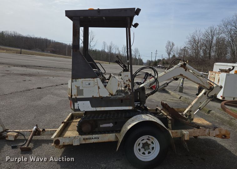 image for item EM6006 Nissan N-06SS mini excavator