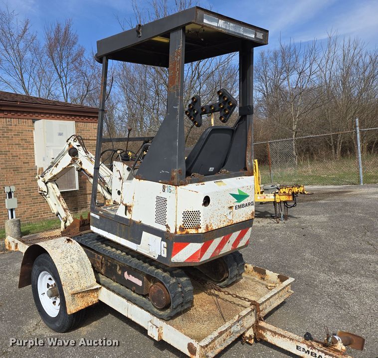 image for item EM6006 Nissan N-06SS mini excavator