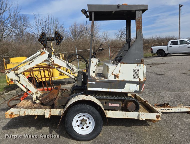 image for item EM6006 Nissan N-06SS mini excavator