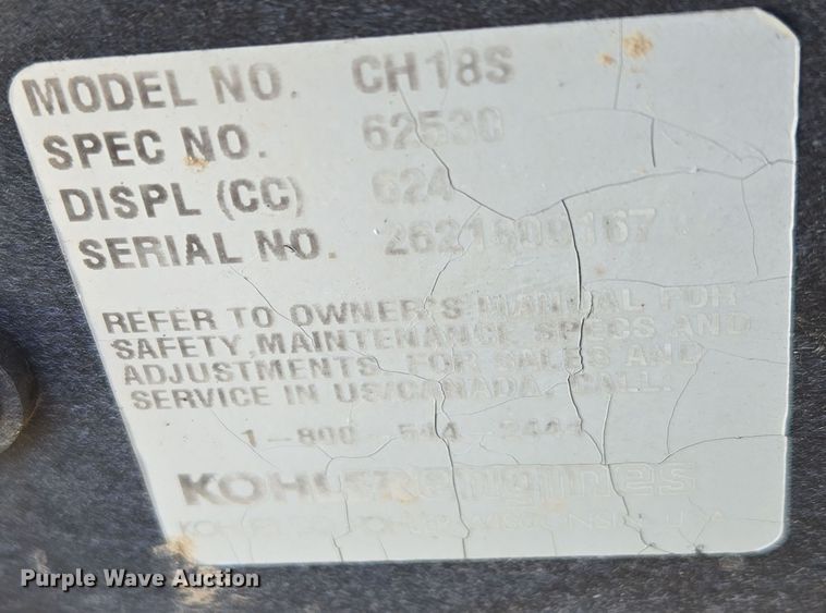 image for item EN3553 Dig-It 158 towable backhoe