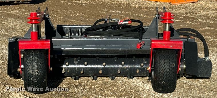 image for item EN5181 2025 Gorilla Attachments PR12-72W skid steer power rake