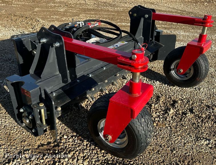 image for item EN5181 2025 Gorilla Attachments PR12-72W skid steer power rake