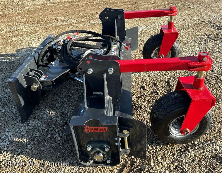 image for item EN5181 2025 Gorilla Attachments PR12-72W skid steer power rake
