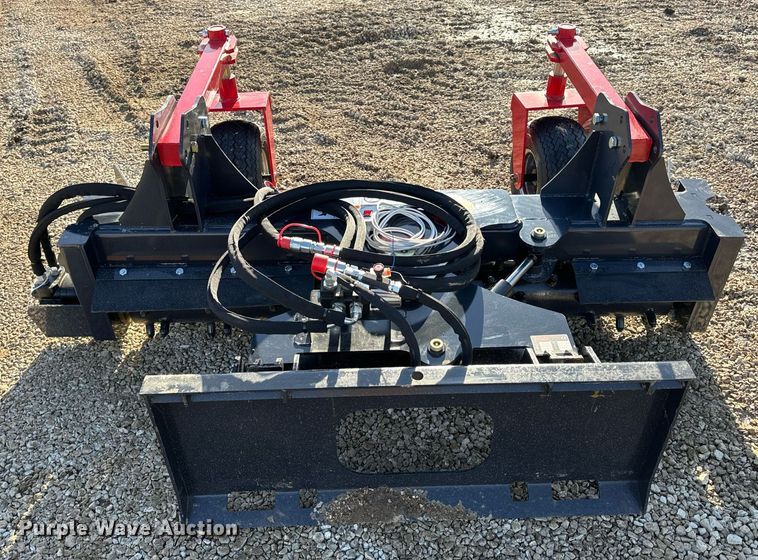 image for item EN5181 2025 Gorilla Attachments PR12-72W skid steer power rake