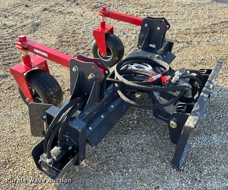 image for item EN5181 2025 Gorilla Attachments PR12-72W skid steer power rake