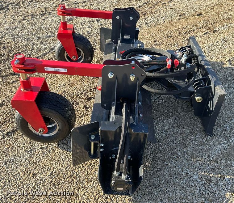 image for item EN5181 2025 Gorilla Attachments PR12-72W skid steer power rake