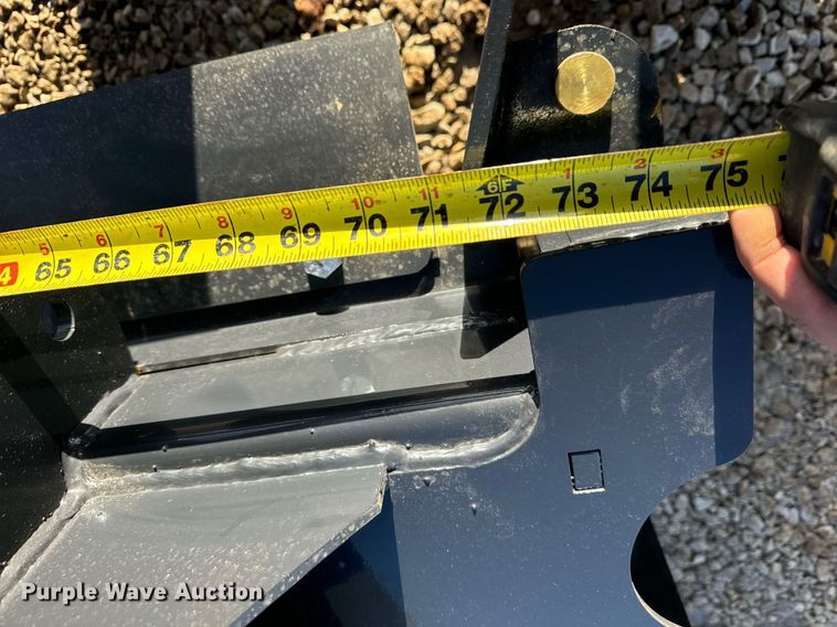 image for item EN5181 2025 Gorilla Attachments PR12-72W skid steer power rake