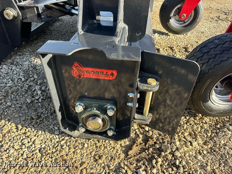 image for item EN5181 2025 Gorilla Attachments PR12-72W skid steer power rake
