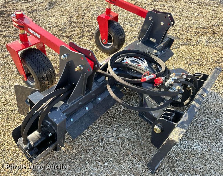 image for item EN5181 2025 Gorilla Attachments PR12-72W skid steer power rake