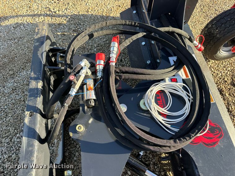 image for item EN5181 2025 Gorilla Attachments PR12-72W skid steer power rake