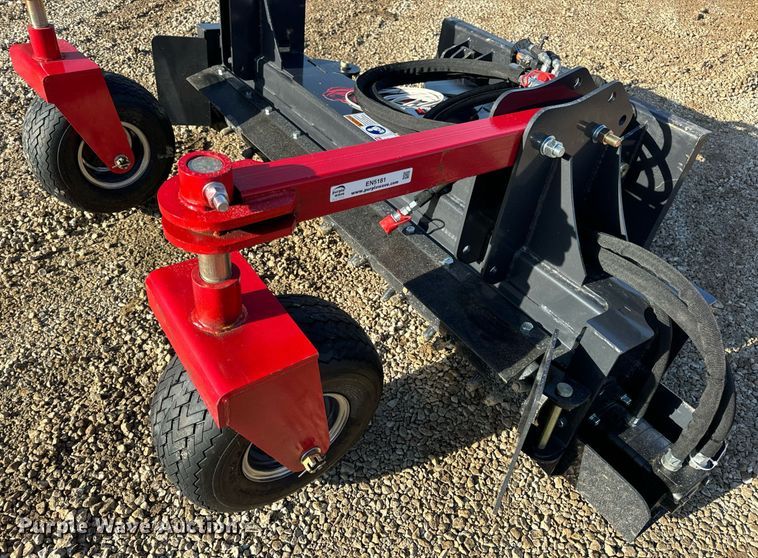 image for item EN5181 2025 Gorilla Attachments PR12-72W skid steer power rake