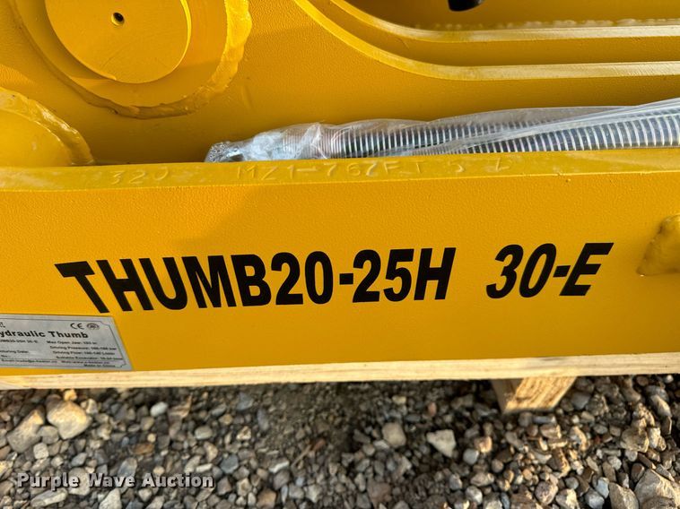 image for item EN5200 2024 Elephant Attachments THUMB20-25 30-E hydraulic thumb 