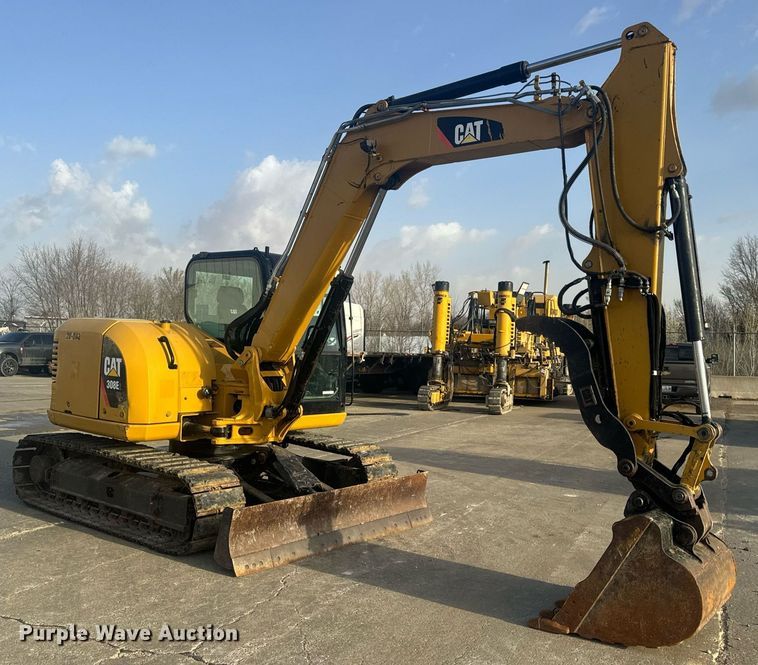 image for item EN5204 2017 Caterpillar 308E2 CR mini excavator