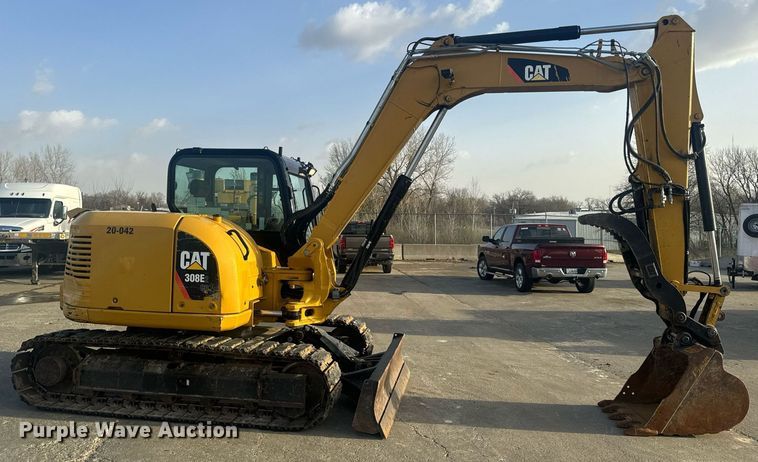 image for item EN5204 2017 Caterpillar 308E2 CR mini excavator