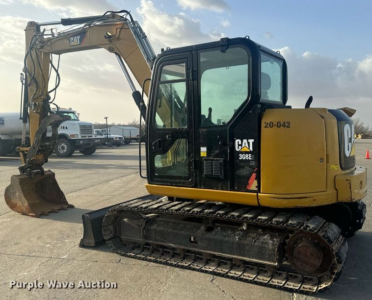 image for item EN5204 2017 Caterpillar 308E2 CR mini excavator