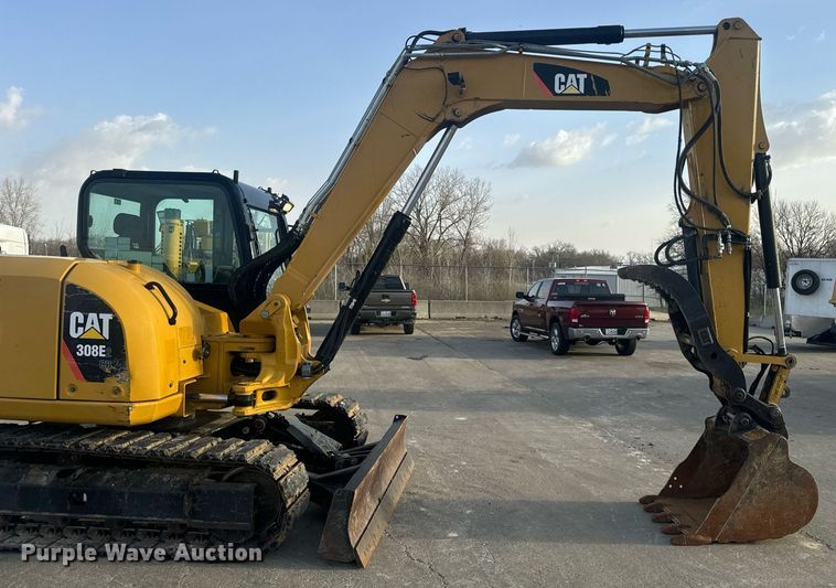 image for item EN5204 2017 Caterpillar 308E2 CR mini excavator