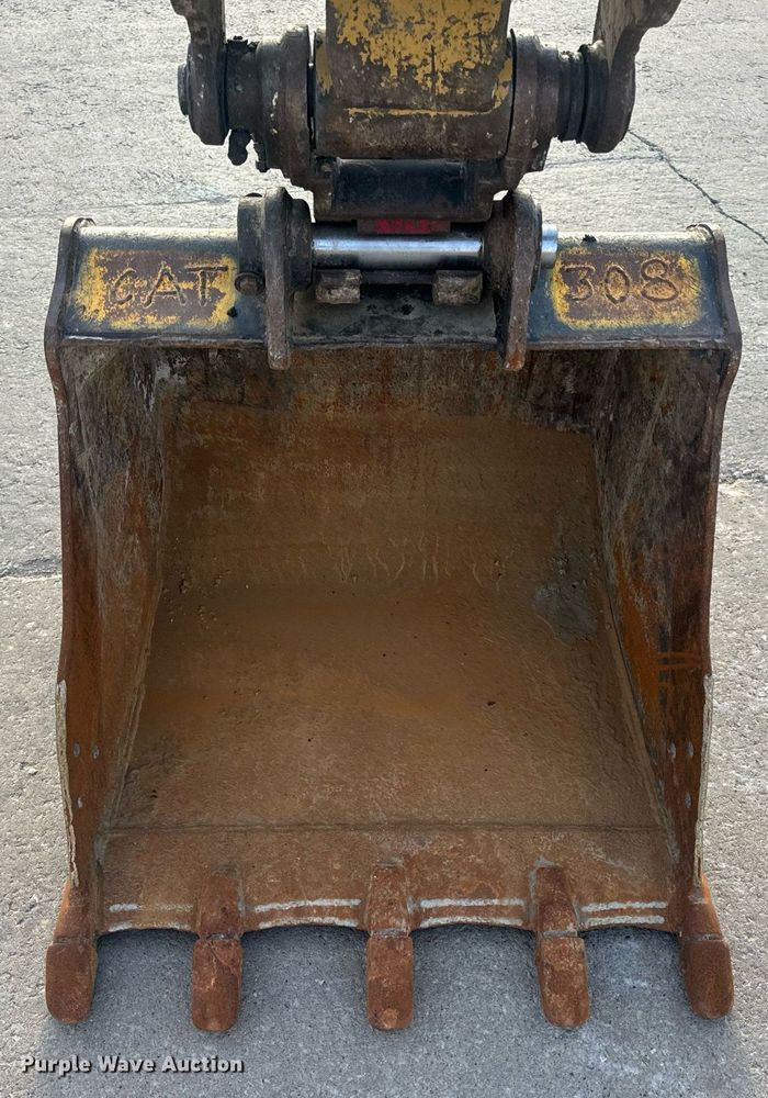 image for item EN5204 2017 Caterpillar 308E2 CR mini excavator