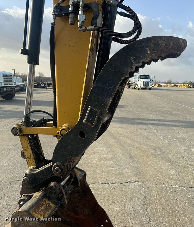 image for item EN5204 2017 Caterpillar 308E2 CR mini excavator