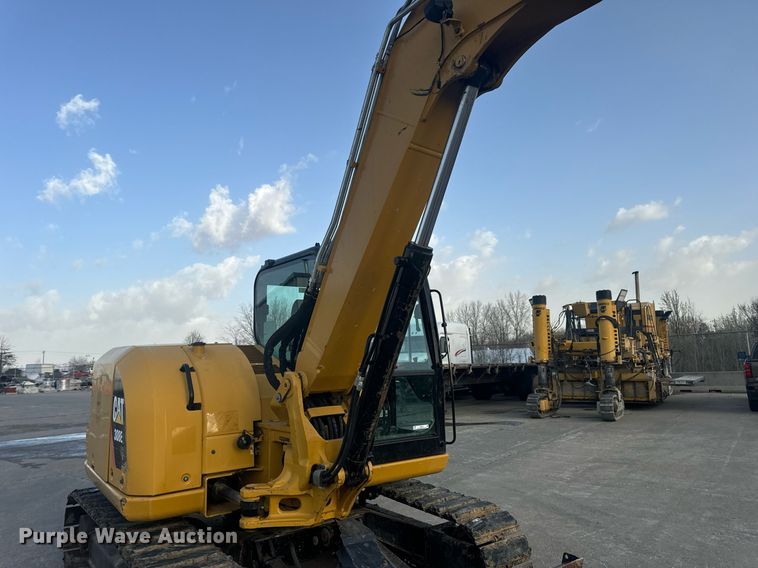 image for item EN5204 2017 Caterpillar 308E2 CR mini excavator