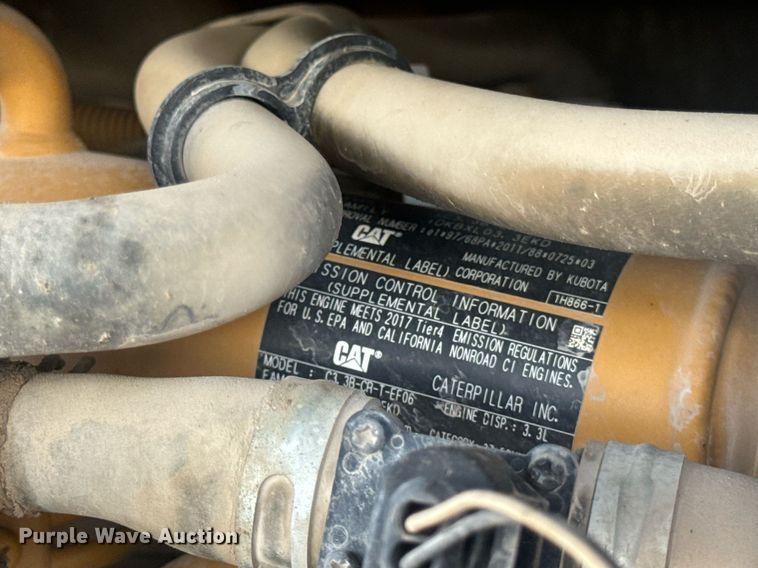 image for item EN5204 2017 Caterpillar 308E2 CR mini excavator