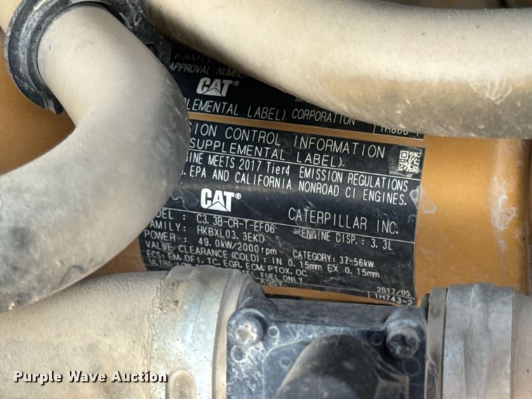 image for item EN5204 2017 Caterpillar 308E2 CR mini excavator