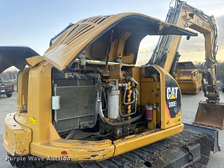 image for item EN5204 2017 Caterpillar 308E2 CR mini excavator