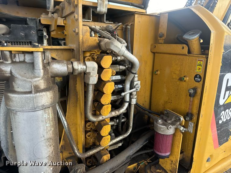 image for item EN5204 2017 Caterpillar 308E2 CR mini excavator