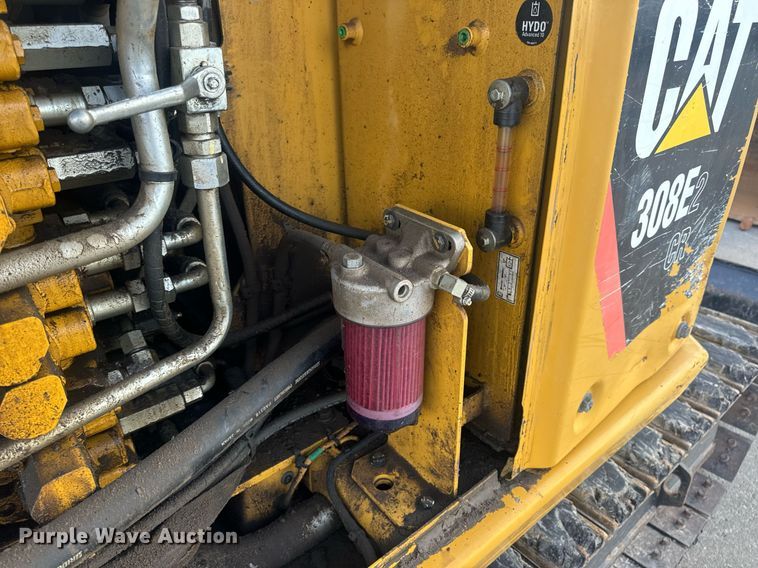 image for item EN5204 2017 Caterpillar 308E2 CR mini excavator