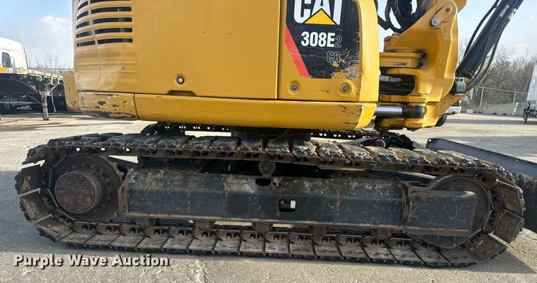 image for item EN5204 2017 Caterpillar 308E2 CR mini excavator