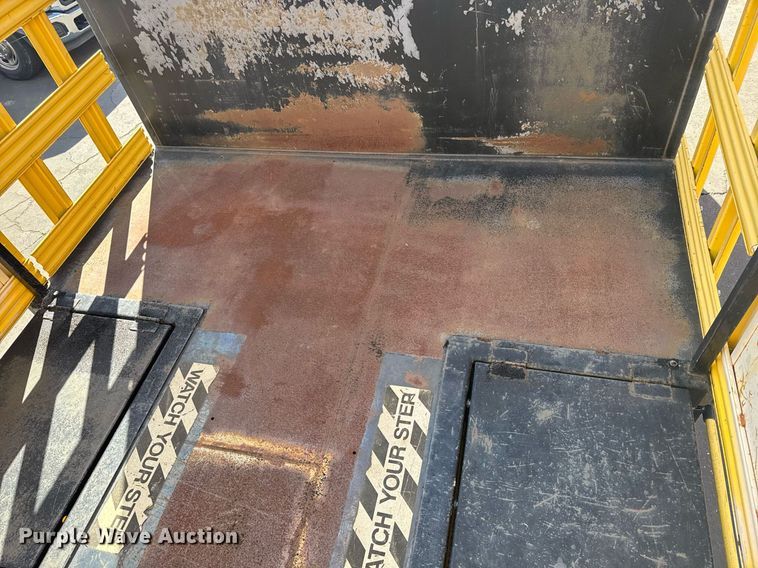 image for item EN6001 2010 Hino 268 flatbed truck with crash attenuator