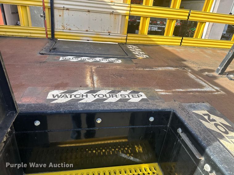 image for item EN6001 2010 Hino 268 flatbed truck with crash attenuator