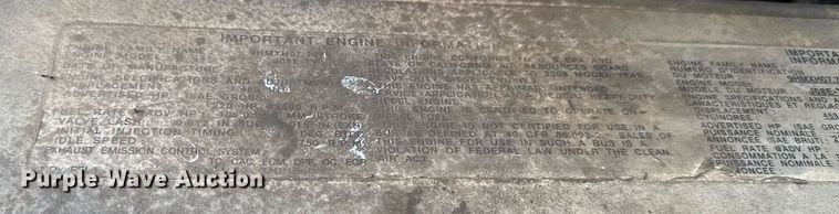 image for item EN6001 2010 Hino 268 flatbed truck with crash attenuator