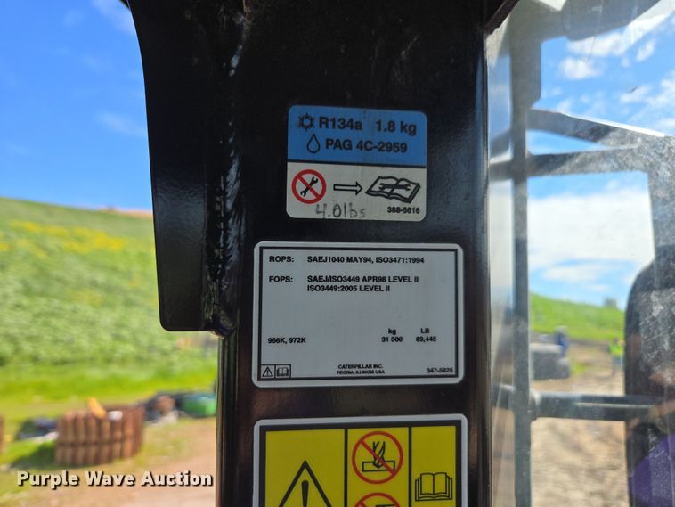 image for item EN6010 2012 Caterpillar 966K wheel loader