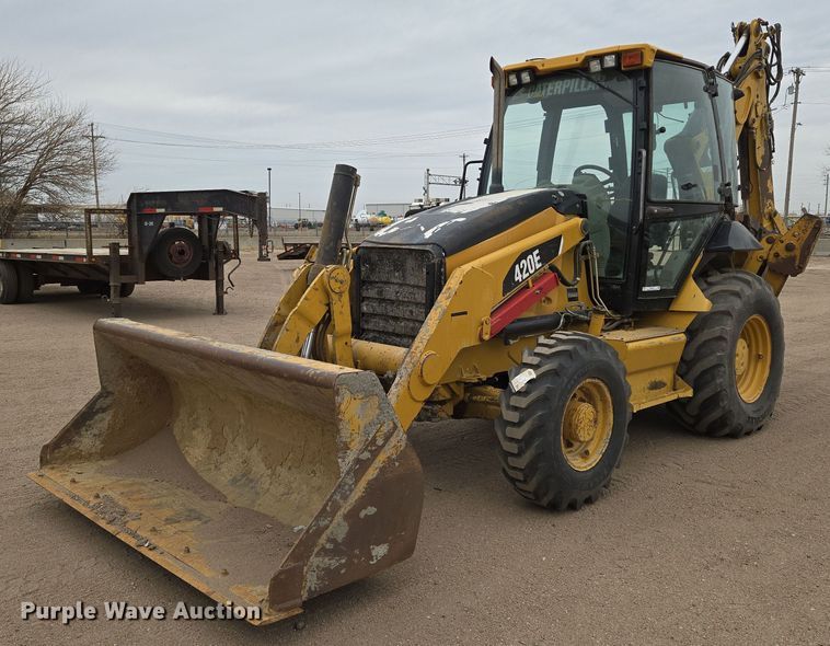 image for item EN8781 2008 Caterpillar 420E backhoe