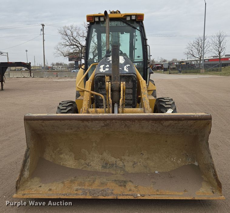 image for item EN8781 2008 Caterpillar 420E backhoe