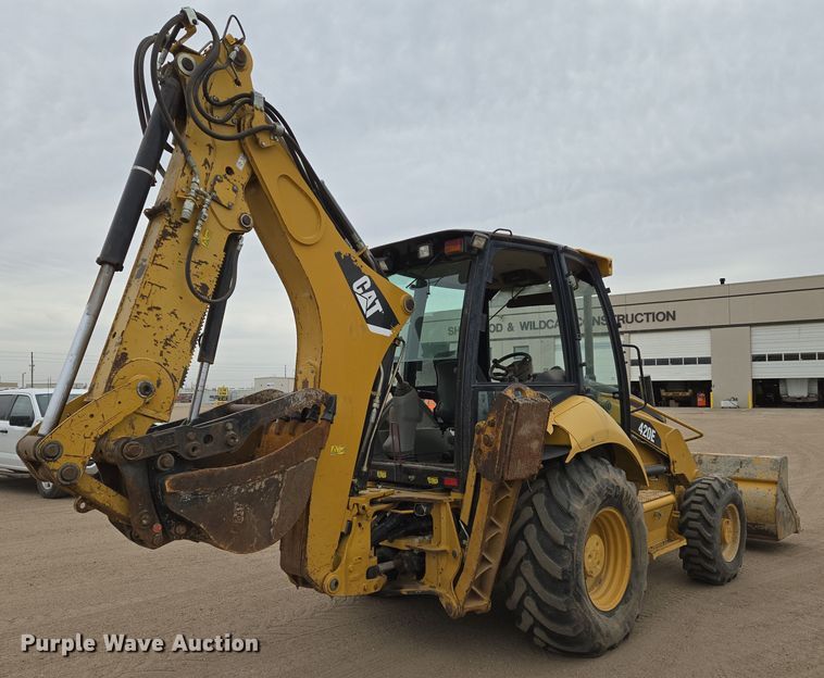 image for item EN8781 2008 Caterpillar 420E backhoe