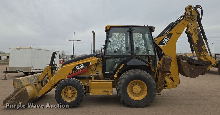 image for item EN8781 2008 Caterpillar 420E backhoe