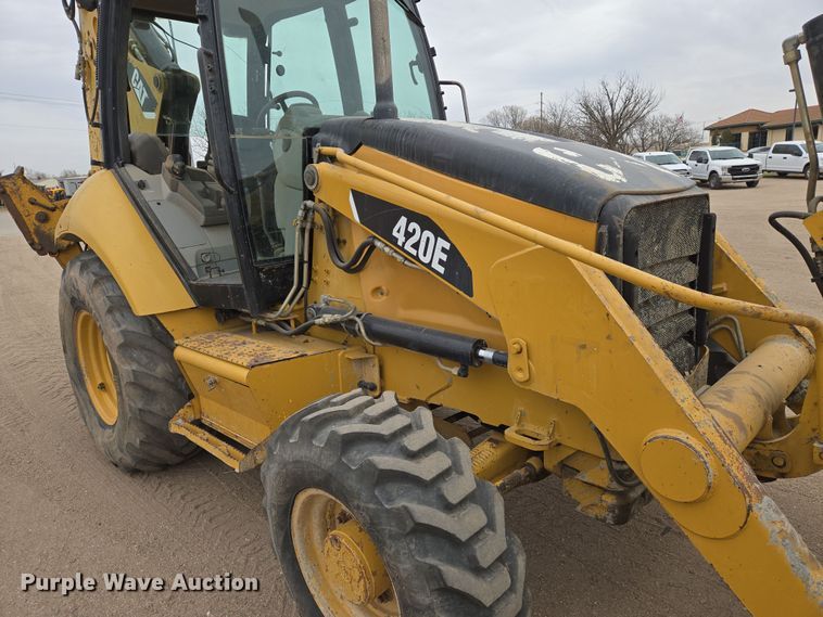 image for item EN8781 2008 Caterpillar 420E backhoe