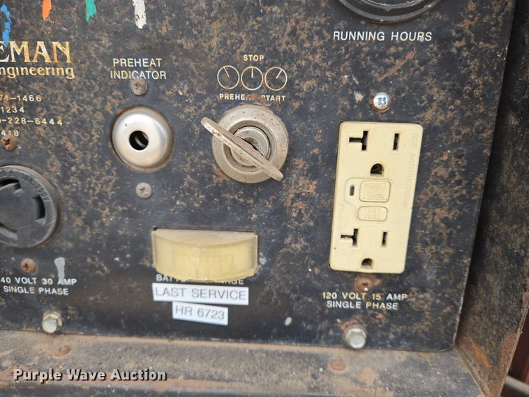 image for item EN8786 1993 Coleman MH4000RDKH light plant