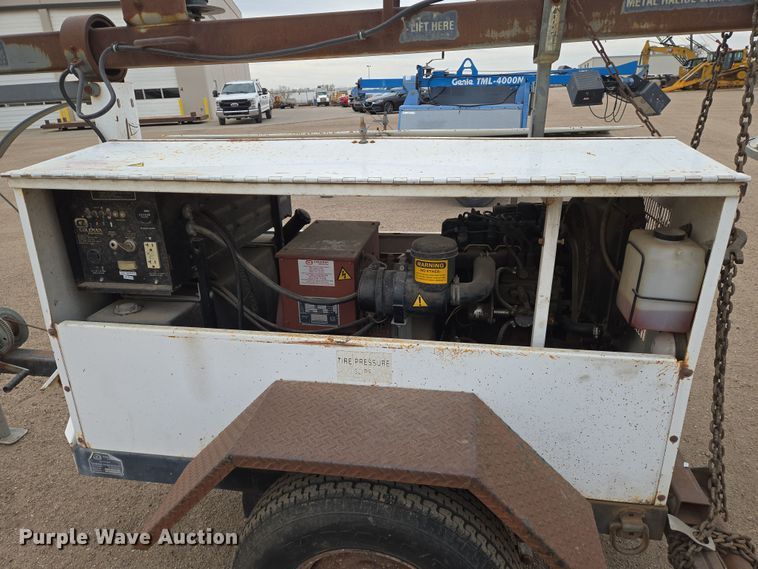 image for item EN8786 1993 Coleman MH4000RDKH light plant