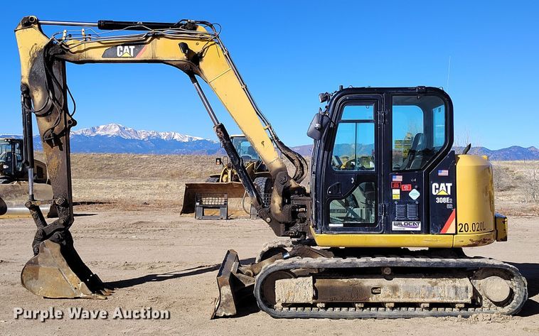 image for item EO9975 2013 Caterpillar 308E2 CR SB mini excavator