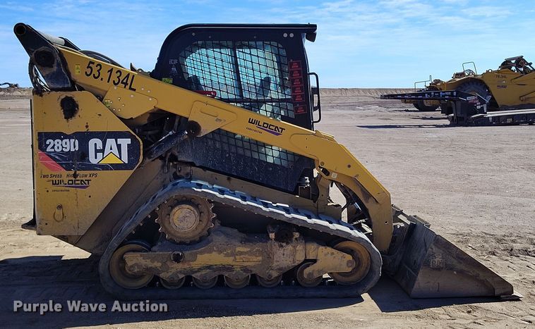 image for item EO9976 2017 Caterpillar 289D tracked skid steer loader